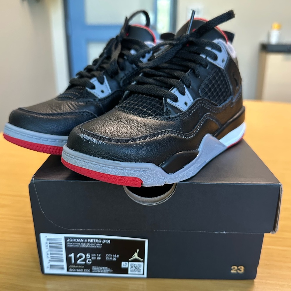 Jordan 4 Retro ‘Bred Reimagined’ (PS)
